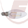 E14 LED-Kerze, 2,5Watt, 250lm, 2700K, 330°, klar - EGB