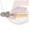 E14 LED-Tropfen, Filament, 4,5Watt, 510lm, 2700K, 360º, klar - EGB