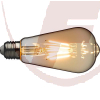E27 LED-Kolben/Birne 4Watt, 360lm, 2200K, 360lm, gold, Filament - Lotti 44074