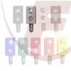 Miniaturstecker 2,6mm grau