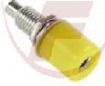 Miniaturbuchse 2,6mm gelb