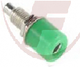 Miniaturbuchse 2,6mm grün