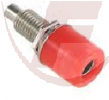 Miniaturbuchse 2,6mm rot