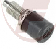 Miniaturbuchse 2,6mm schwarz