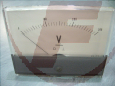 Drehspul-Einbauinstrument, 1 A, 110x82 mm