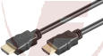 High Speed HDMI™ Kabel mit Ethernet   0,5m - Goobay Series 2.0