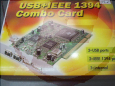 USB+IEEE 1394 Combo Card