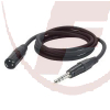 Stereo-Klinkenstecker 6,3 / XLR Stecker, 3m - Audiokabel