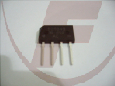 D2SB40 Gleichrichter  Flachbrücke 2A 400V +~~-