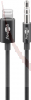 Klinke / Lightning Kabel, 1m, bis 0.48 Gbit/s