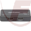 2 Port HDMI-Splitter 4096 x 2160 Pixel Schwarz