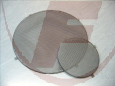 Lautsprecher-Schutzgitter 10" aus Lochblech Ø 23,5cmx0,8cm, schwarz