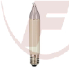 Kleinschaftkerze E10, 14V / 3W, innen, elfenbein, 3er Blister