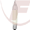 Kleinschaftkerze E10, 23V / 3W, innen, elfenbein, 3er Blister