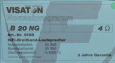 B 20 NG - 4 Ohm, HiFi-Breitband-Lautsprecher