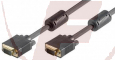 S-VGA-Kabel, 5m 15pol.  Stecker> 15pol. Stecker high density