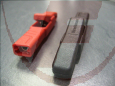 Abgreifklemme Hirschmann, AK 2 S Rot