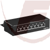 CAT 6 Ethernet Patch Panel 8 Port STP Geschirmt