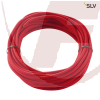 H03VV-F 3x0,75mm², PVC-Leitung - Meterware - textilumspannt rot