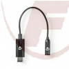 USB-3.1 Kabel, USB-C Stecker/ 3.5 mm Klinken-Buchse, 0.15 m