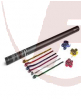 Konfetti Streamer Handauslöser 80cm Multicolor