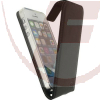Telefon Silikon-Klappetui Apple iPhone 5 / 5s / SE Schwarz