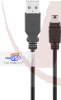 USB-2.0 Kabel, USB-A Stecker/USB-mini, 1,80m