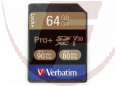 Verbatim SDXC Karte Pro+ 64GB Class 10 UHS-I